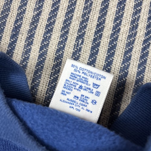 SUDADERA VINTAGE AÑOS 90 PESCA NATURALEZA PESCADOR JERZEES EE. UU. L/M - Imagen 5 de 14