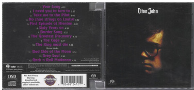 Elton John selftitled SACD/DSD CD