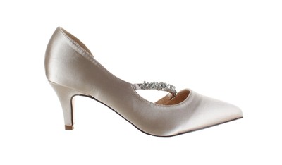 Erijunor Womens Tan D Orsays Size 6.5