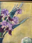 Original ALENE ROGERT (1895-1977) Floral Vase Oil Painting On Canvas FRAMED — photo 9