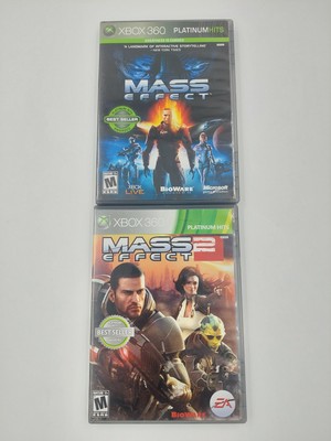 Mass Effect 1 & 2 (Microsoft Xbox 360) (888888)