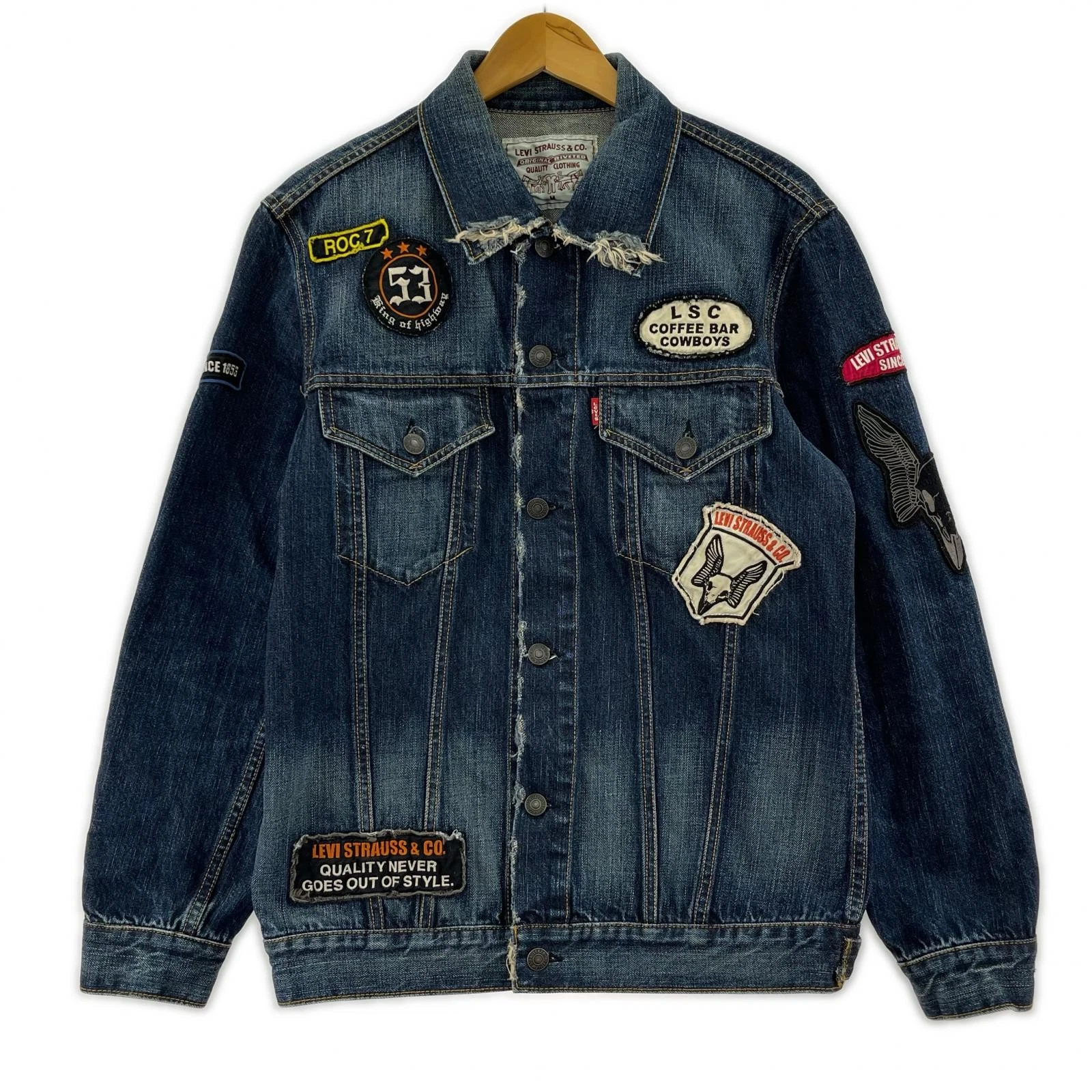 Levi's WappenDenim Jacket sizeM/Navy
Opens in a new window or tab