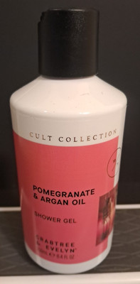 NEW CRABTREE & EVELYN Pomegranate & Argan Oil Shower Gel 8.4 oz Cult Collection