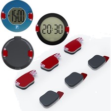 Ersatz Magnetplatte 6er Set für OOONO digitale Parkscheiben - Robust & Dauerhaft