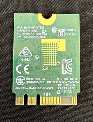 M380/200 拡張カード New Technology MediaTek MT7921 Wifi 6 NGFF 2230 M.2 wifi Bluetooth Card 802.11ax