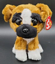 Ty Beanie Boos Brutus the Boxer Dog Animal Plush 