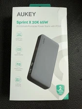 Portable Charger  Aukey PB-Y43 65w 20000mAh Portable Power Bank