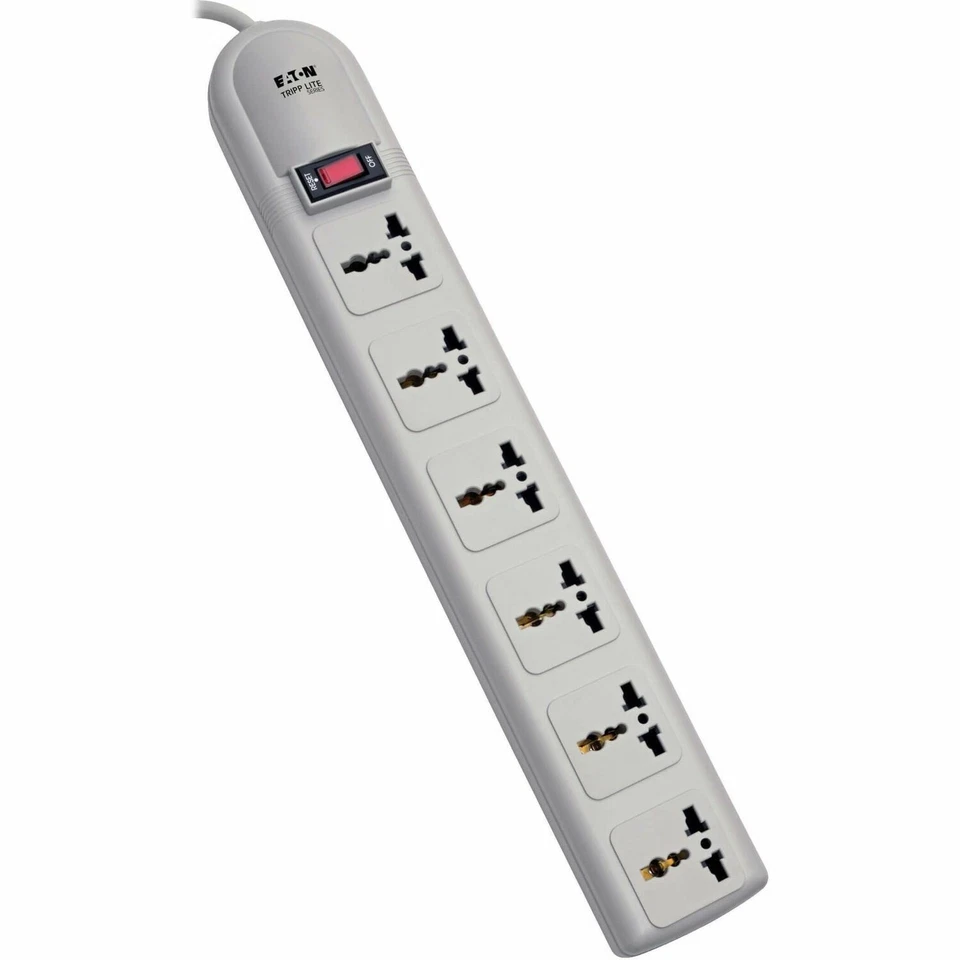 Tripp Lite Intl Surge 6 Universal Outlets/CEE Plug 230V 750 Joules (SUPER6OMNID) - Image 2 of 4