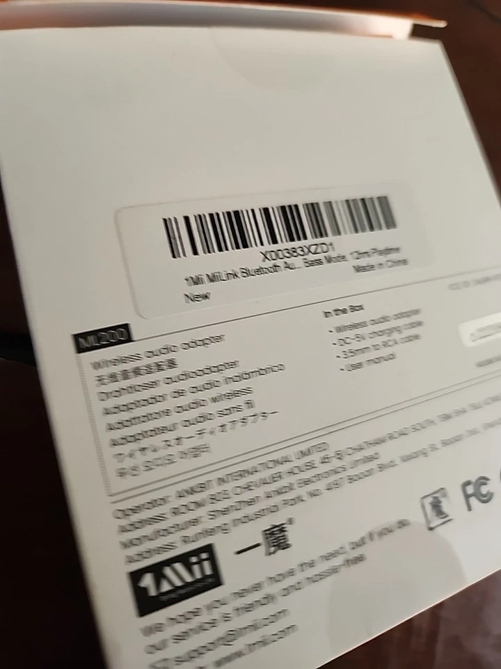 1Mii B06HD Bluetooth 5.0 Receiver Wireless Audio Adapter AptX HD w/ 3D Surround — 第 2/4 张图片