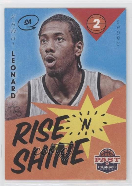 2012-13 Panini Past & Present Rise 'n Shine Kawhi Leonard #12 05p9