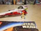 LEGO Star Wars Set #7143 Jedi Starfighter 100% Complete - 2002