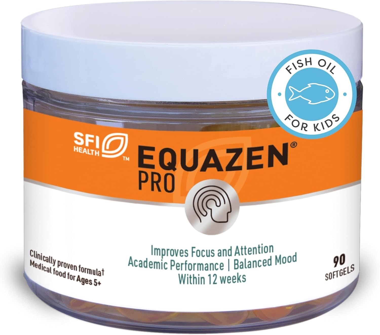 For Kids 90 Softgels Dha/epa Omega-3 Brain Support