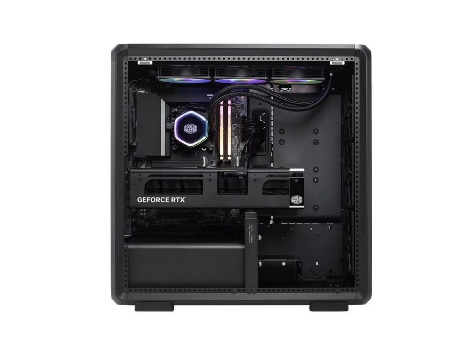 Cooler Master MasterFrame 600 FreeForm FineMesh Airflow ATX Mid-Tower Case, - Image 3 of 4