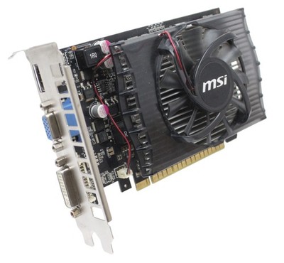 MSI GeForce GT 430 N430GT-MD2GD3 2 GB DDR3 VGA, DVI, HDMI PCI-E   #335954
