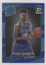 2017 Panini Donruss Optic Rated Rookie Blue Prizm 12/49 Frank Mason III #167 2ct