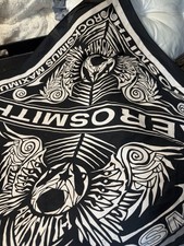 Aerosmith &ldquo;Rocksimus Maximus&rdquo; Scarf / Bandana &ndash; 26&rdquo; &ndash; Excellent Condition