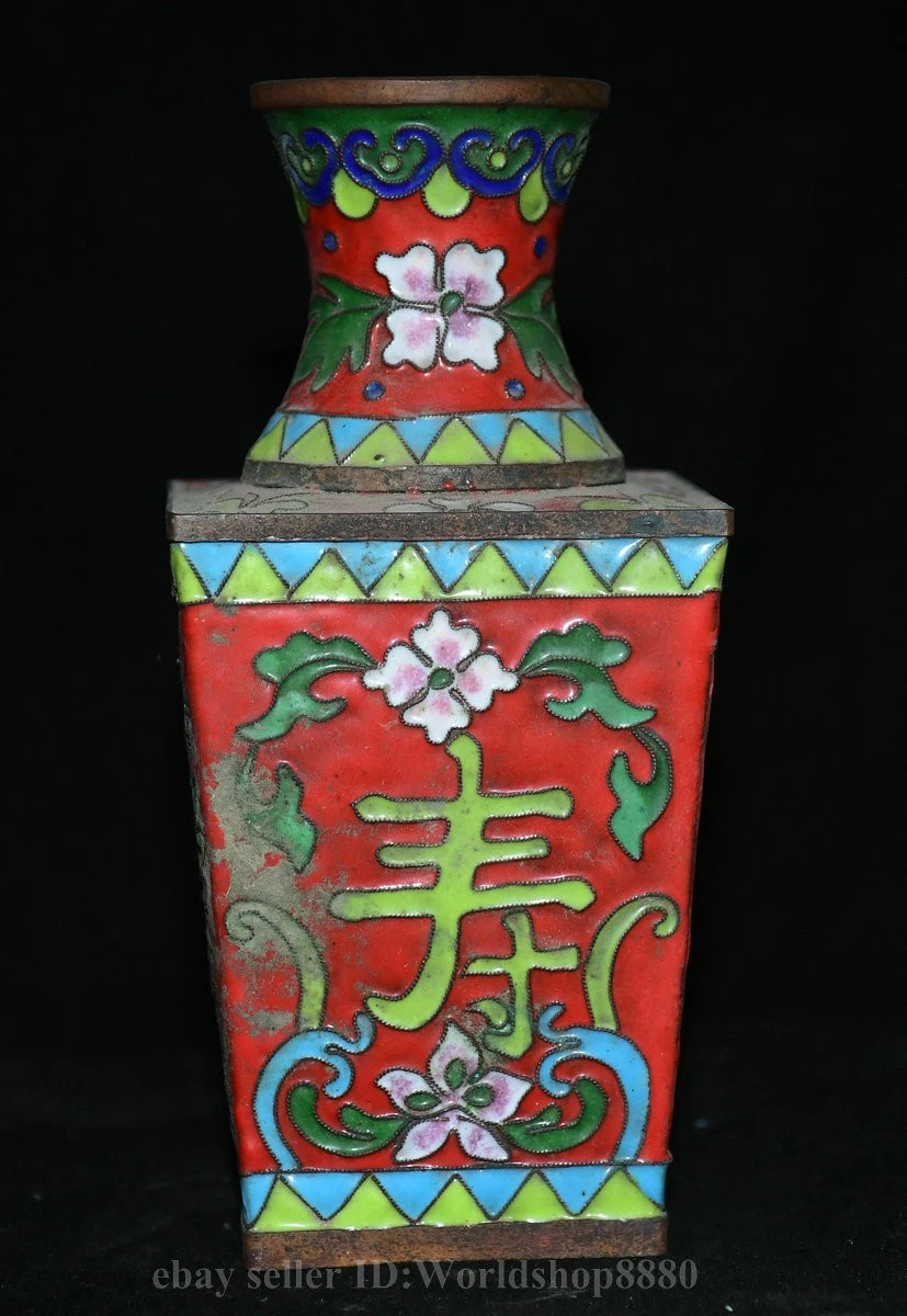 景泰蓝花瓶| eBay