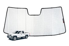 Genuine SNAPSHADES Front Windscreen Sun Shade for Nissan Navara/Frontier 1st ...