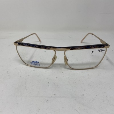 SAFILO EYEWEAR 5574 70A 60-14-130 Gold Flex Hinge Eyeglasses 291M