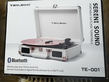 Tanlanin Sereni Sound Portable Suitcase Turntable TE-001D