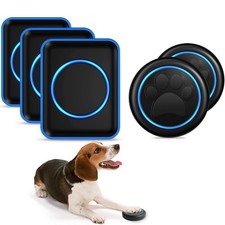 Dog Doorbell for Potty Training, Wireless Pet Doggie Door Bell Training to Go...