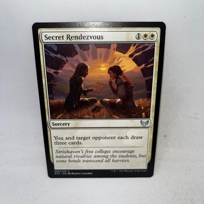 Secret Rendezvous 26 Strixhaven: School of Mages Magic: The Gathering LP