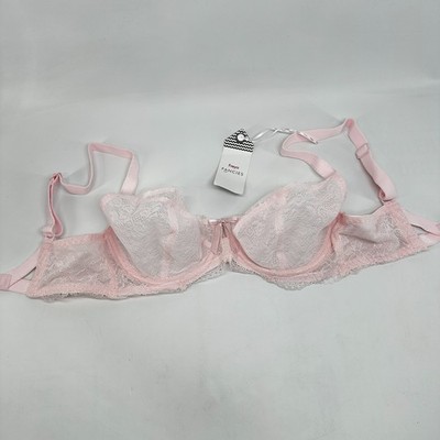 FREYA Fancies AA1011PEL Minimizer Bra Pink Women's 30DD Underwire Plunge
