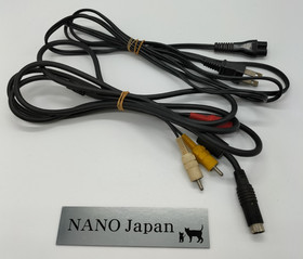 Sega Saturn Console HST-3220 White Model System Controller Tested Japan NTSC-J