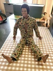 Vintage 1964 Hasbro GI Joe Adventure Team African American Black Hair Great Cond