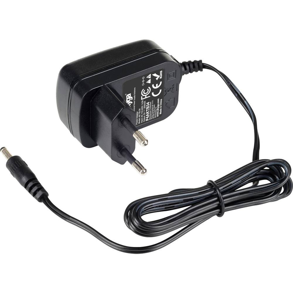Bloc d'alimentation Akyga AK-TB-34 5V 2A avec connecteur 5.5x2.1mm noir