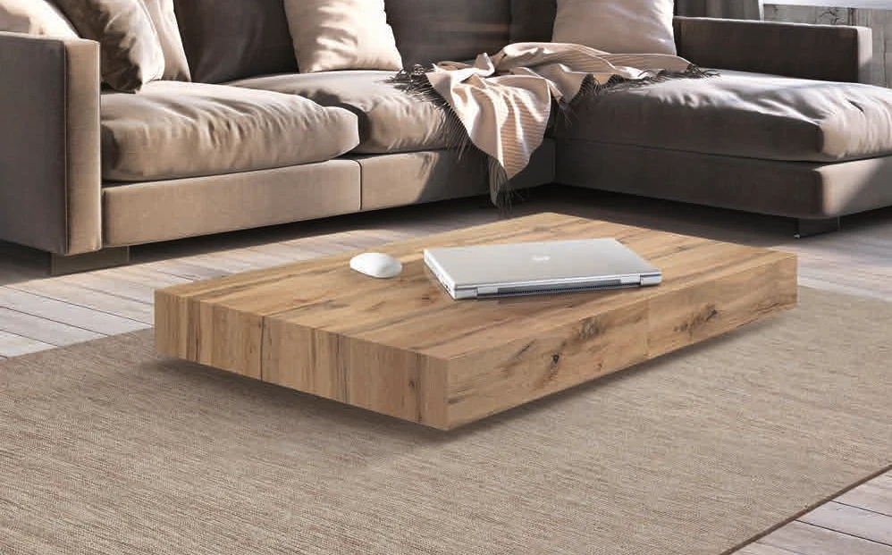 Tavolino Divano Tavolino A Forma Di C, Tavolino In Legno Per Divano, Divano E Letto, Tavolino Da Caffè, Tavolino Da Salotto Per Soggiorno, Comodino Per Camera Da Letto (colore: Noce Tavolino Divano
