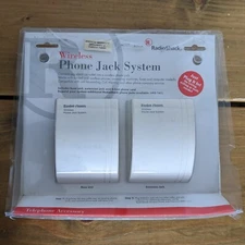 RadioShack Wireless Phone Jack System 43-160 Open Box Resealed Return Item NOS