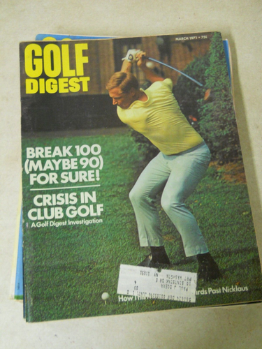 1971 GOLF Digest Golfer's Magazines Lot of 10 Hill Nicklaus Player Yancey Palmer - Picture 3 of 11