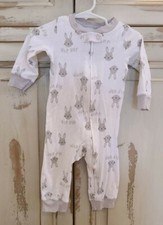 Carter's Baby Zip Easter Bunny Sleeper- Size 9M