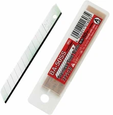 NT CUTTER A TYPE STAINLESS BLADE 50 PCS SET BA-50SS
