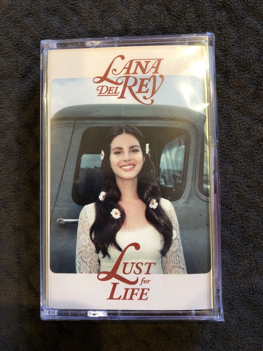 Lana Del Rey Lust For Life Red Cassette Tape Limited Rare