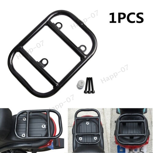 Motorcycle Rear Metal Tail Fin Electric Bike Shelf Strong Luggage Rack ...