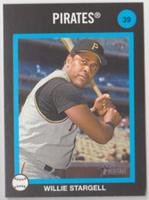 2022 TOPPS HERITAGE VENEZUELA STAMP WILLIE STARGELL SSP ULTRA RARE