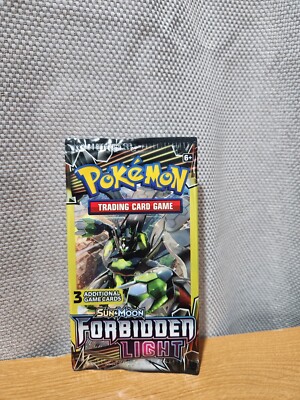 pokemon sun and moon forbidden light booster pack Sun & Moon Forbidden Light Booster Pack – Wenzel TCG main image 0