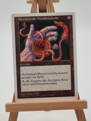 Nevinyrrals Wunderscheibe 5. Edition (5ED) Magic Karte DE (Nevinyrral's Disk)