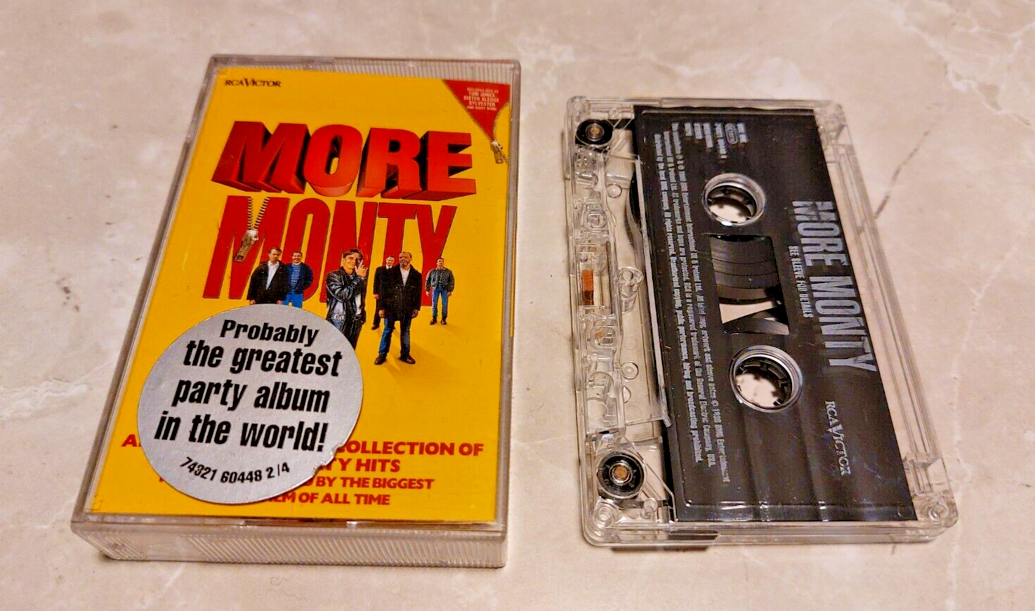 VARIOUS * MORE MONTY * CASSETTE ALBUM EXCELLENT 1997