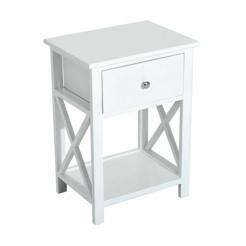 Cassettiera in Legno Con 5 Cassetti in Colore Bianco E Naturale 40 X 29
