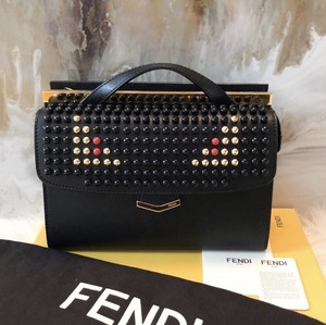 fendi black monster bag