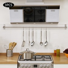 3PC Reusable Range Hood Filter Aluminum Mesh Grease Filters 10.5x12 Inch New