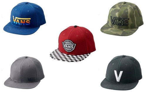 Vans Off the Wall Flat Bill Snapback Hat Cap. Brand New in Original Packaging