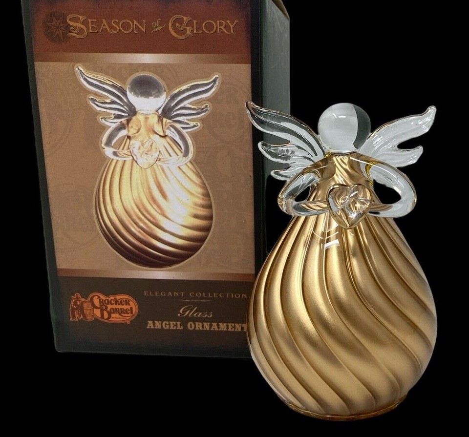 Cracker Barrel Season of Glory Elegant Collection Hand Blown Glass