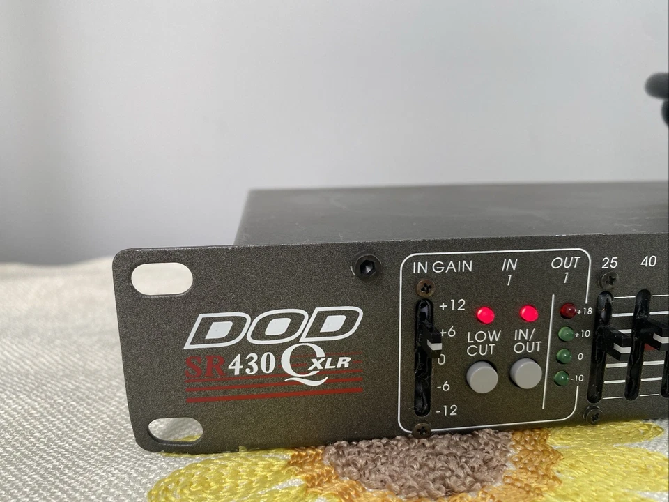 DOD by Harman SR430 Dual 15-Band Professional Equalizer EQ Used n Good Condition - Image 2 of 4