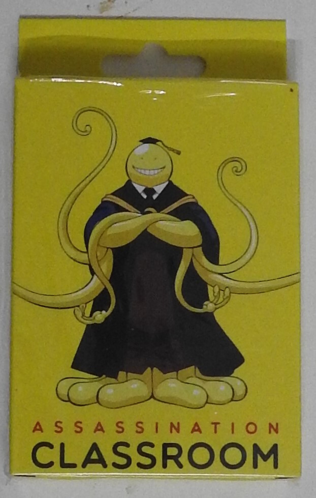 ASSASSINATION CLASSROOM  PLAYING CARDS  - CHARACTERS - FREE UK P&P