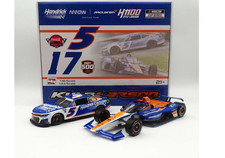 NASCAR 2024 KYLE LARSON 2 CAR SET INDY 500 COKE 600 QUALIFYING 1/18 1/24 CARS