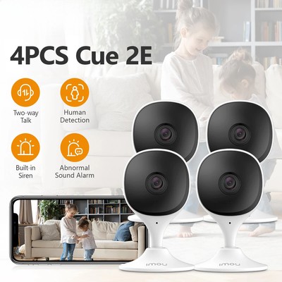 4PCS Indoor Security Camera Baby Monitor IP Security Surveillance Smart System